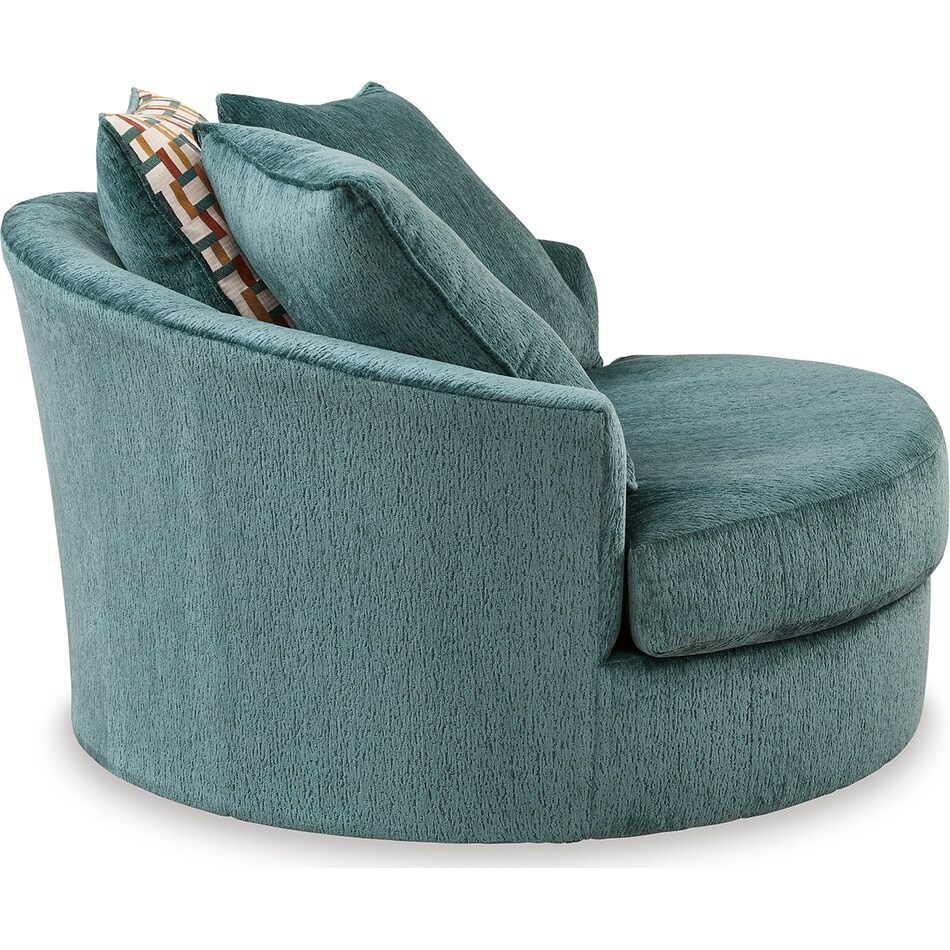 laylabrook teal accent chair   
