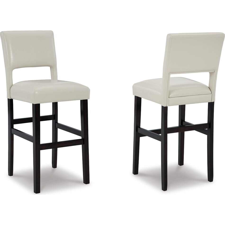 leektree ivory barstool   
