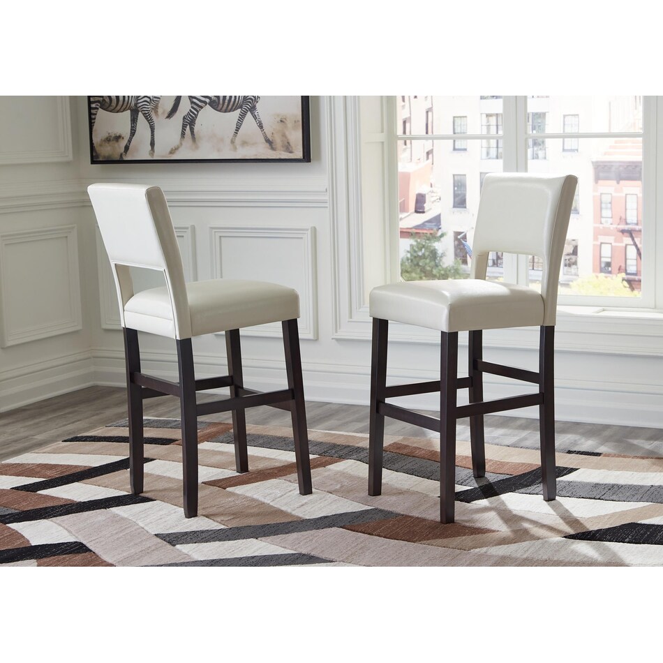 leektree ivory barstool   