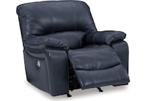 leesworth ocean power leather recliner   
