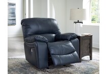 leesworth ocean power leather recliner   