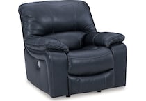 leesworth ocean power leather recliner   