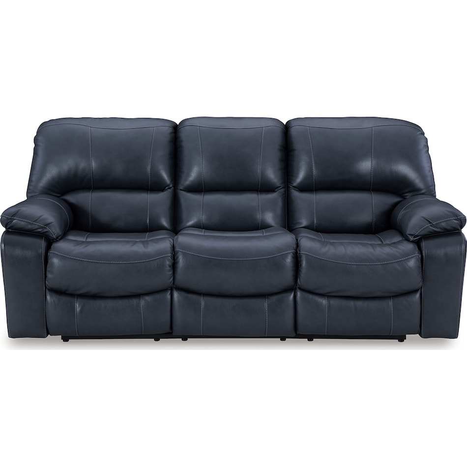leesworth ocean power leather reclining sofa   