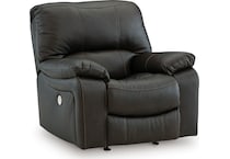 leesworth storm power leather recliner   