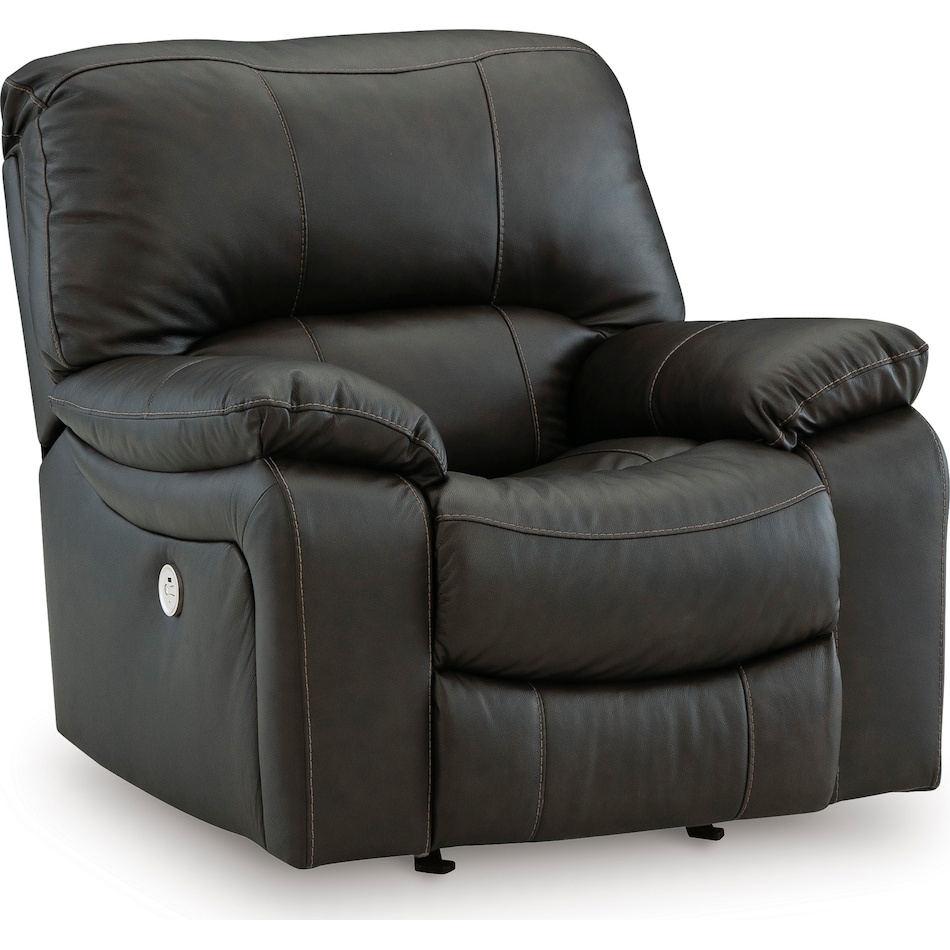 leesworth storm power leather recliner   