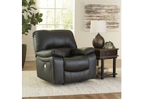 leesworth storm power leather recliner   