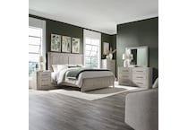 leia natural white dresser   