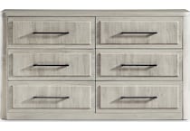leia natural white dresser   