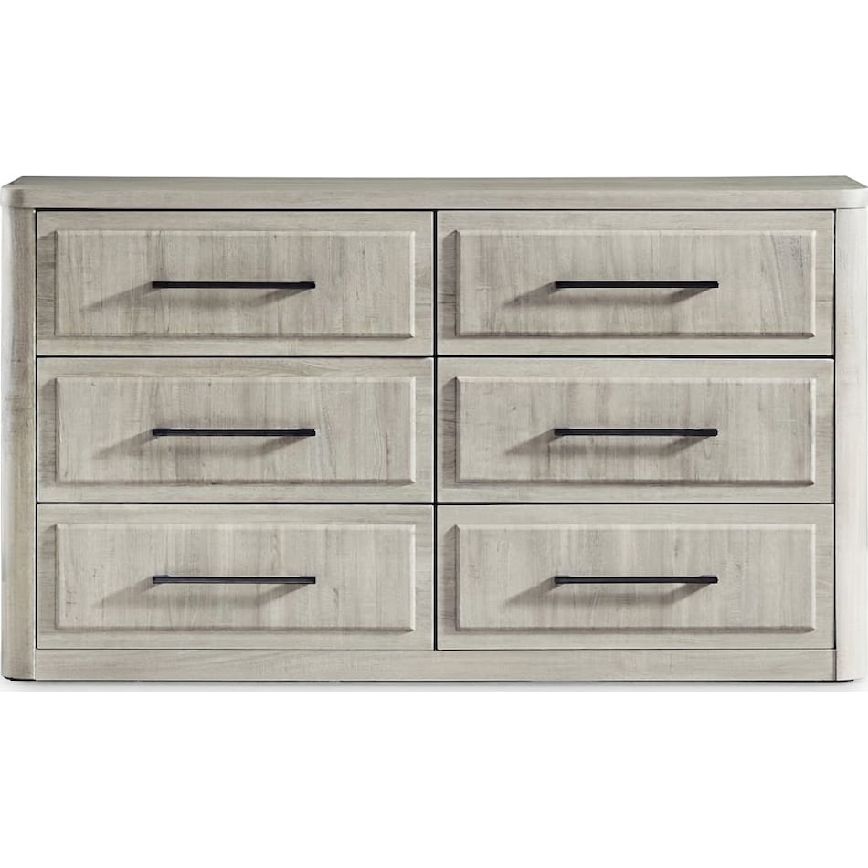 leia natural white dresser   