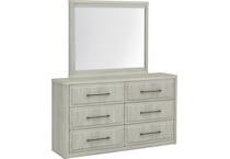 leia rubberwood solids w  paper laminate mirror   