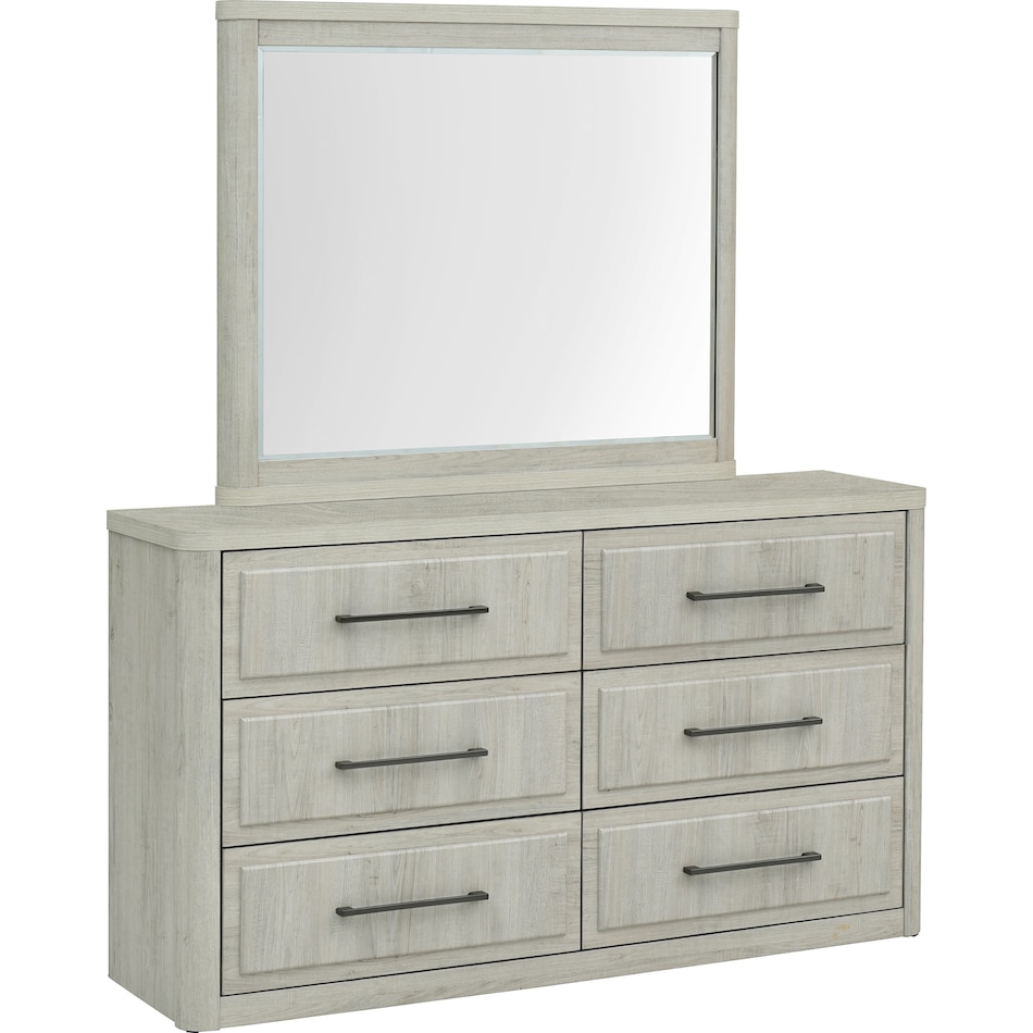 leia rubberwood solids w  paper laminate mirror   