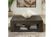 lennie bark cocktail table lift top   