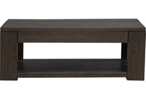 lennie bark cocktail table lift top   