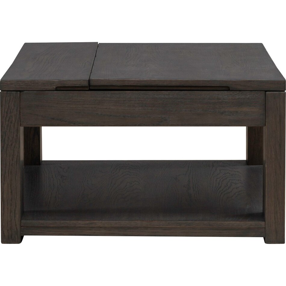 lennie bark cocktail table lift top   