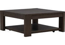 lennie bark cocktail table   
