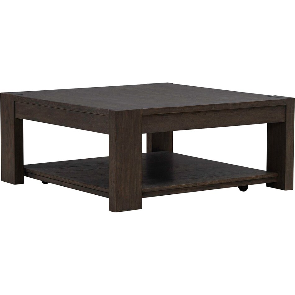 lennie bark cocktail table   