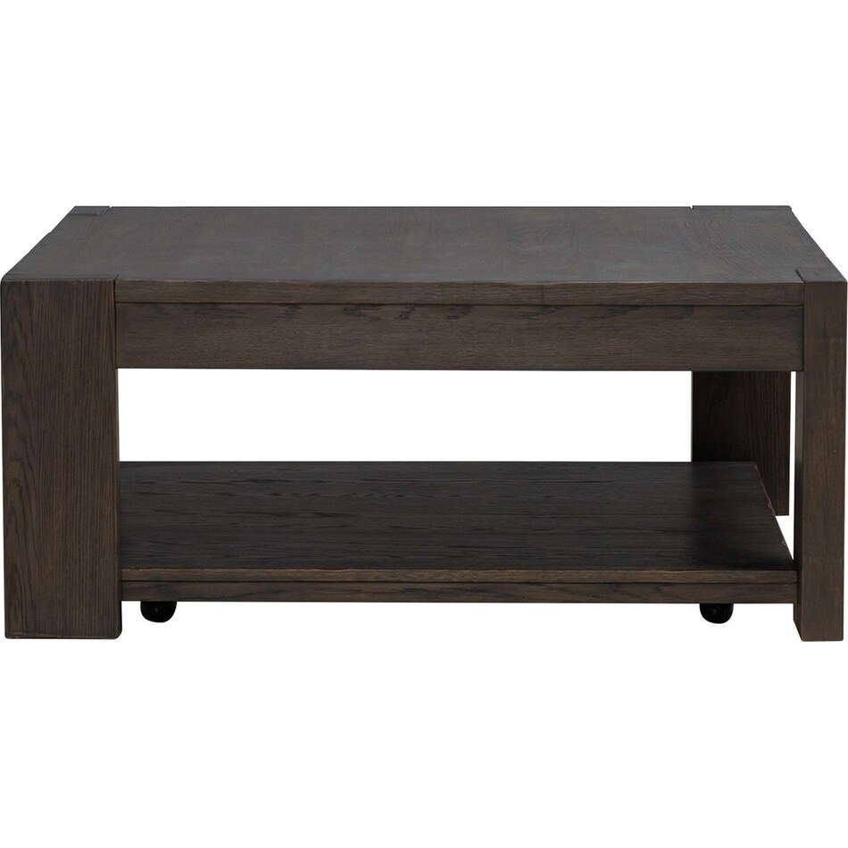 lennie bark cocktail table   