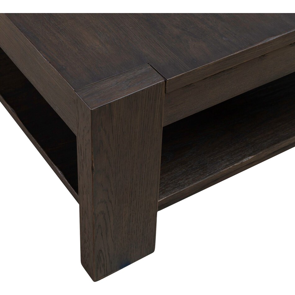 lennie bark cocktail table   