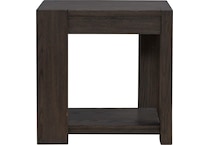 lennie bark end table   