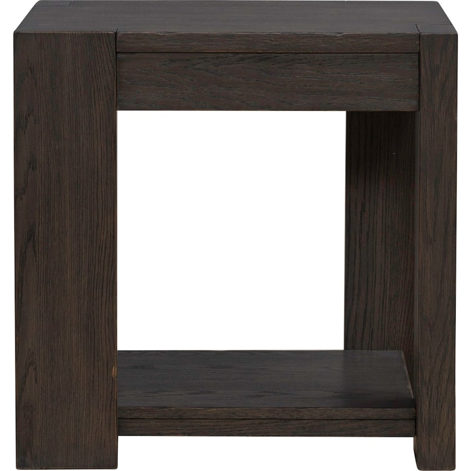 lennie bark end table   
