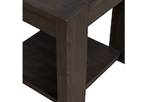 lennie bark end table   