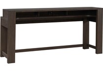 lennie bark sofa table   