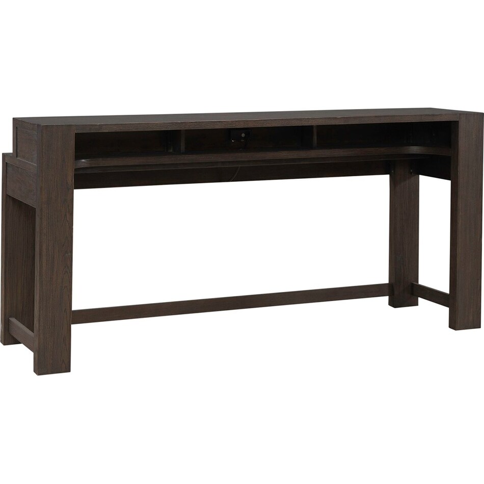 lennie bark sofa table   