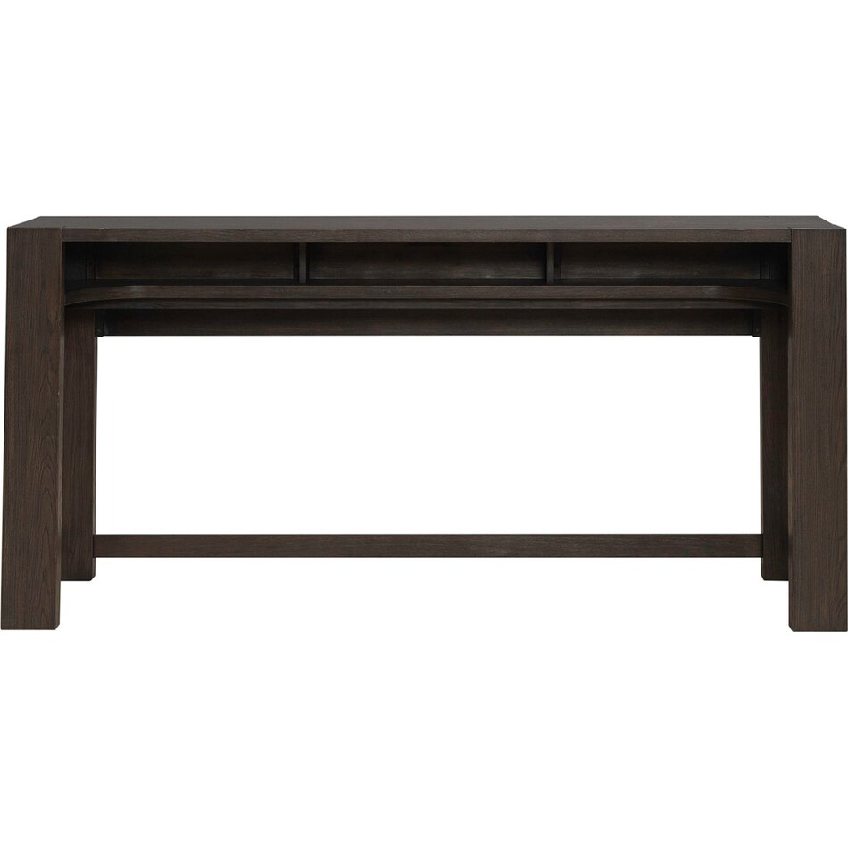 lennie bark sofa table   