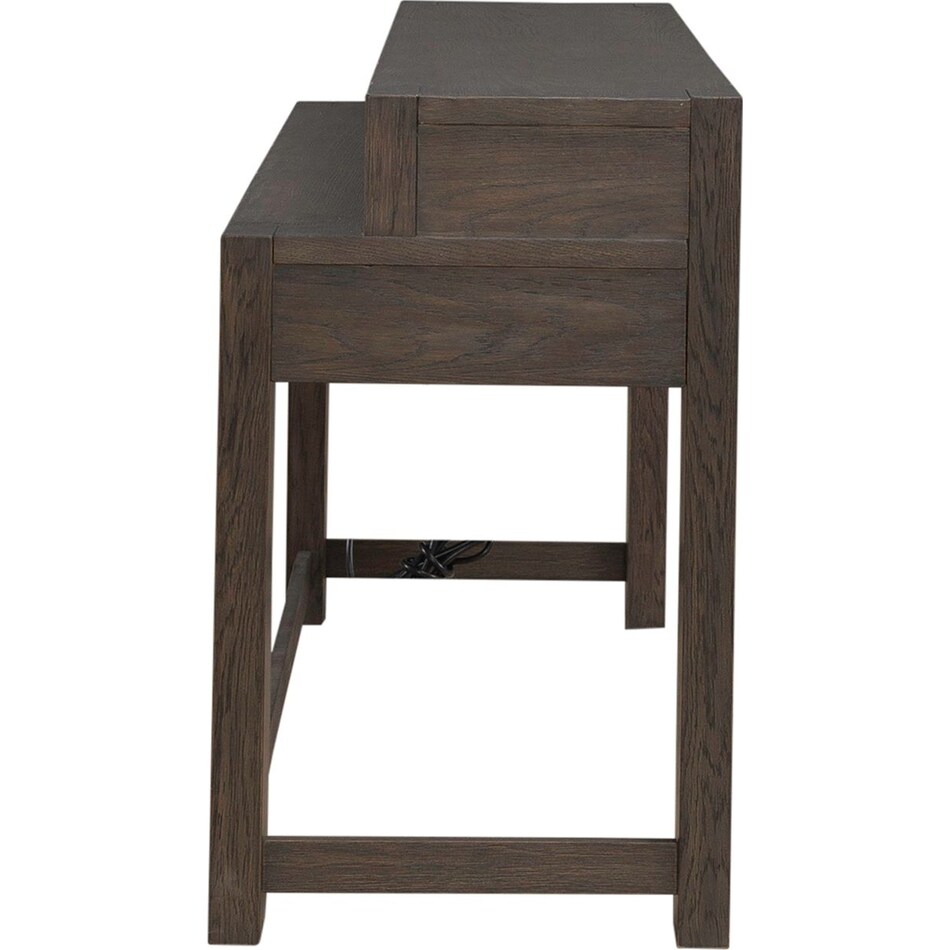 lennie bark sofa table   