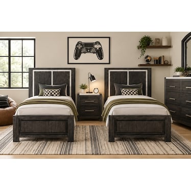 LENNOX PANEL BED