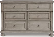 lettner lighy grey dresser   