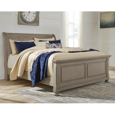 LETTNER SLEIGH BED QUEEN