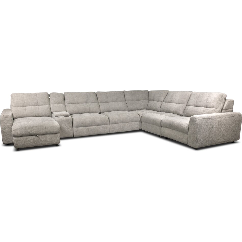 light grey package   