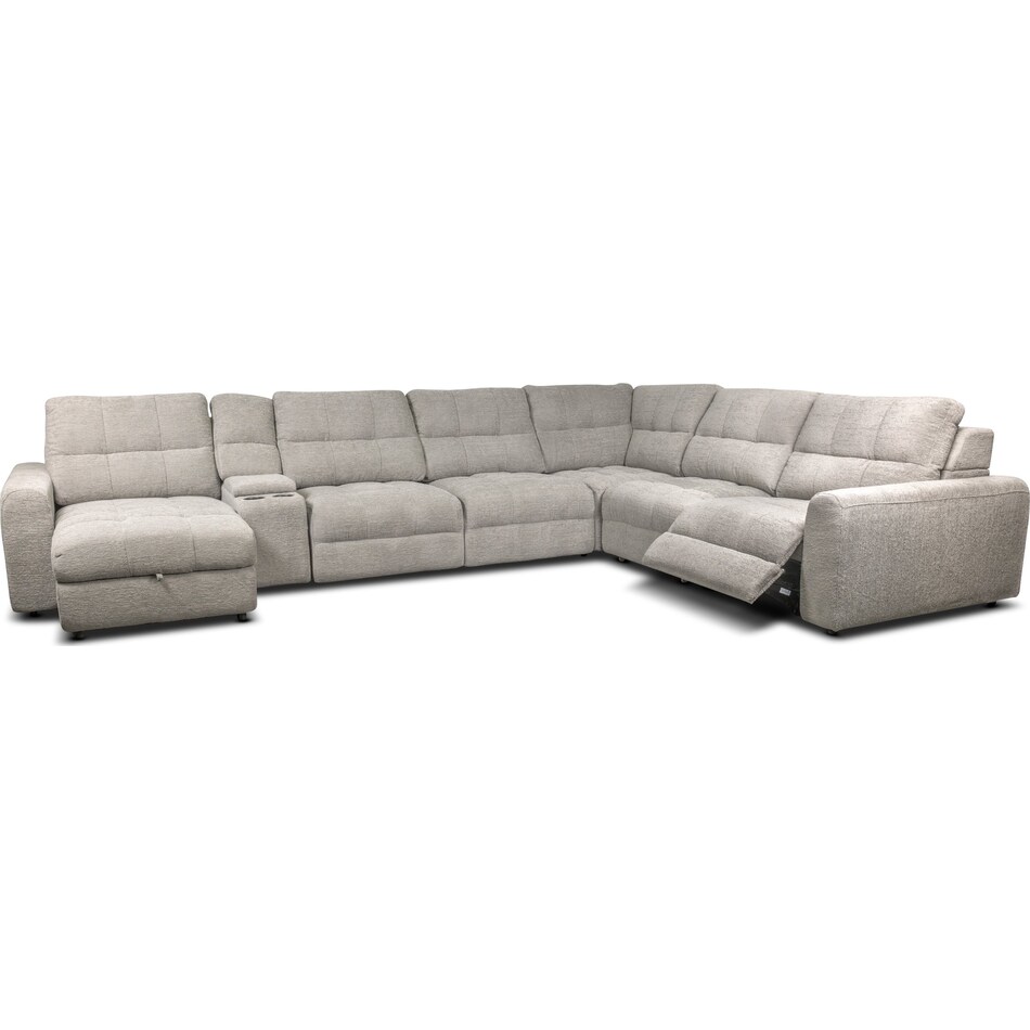light grey package   