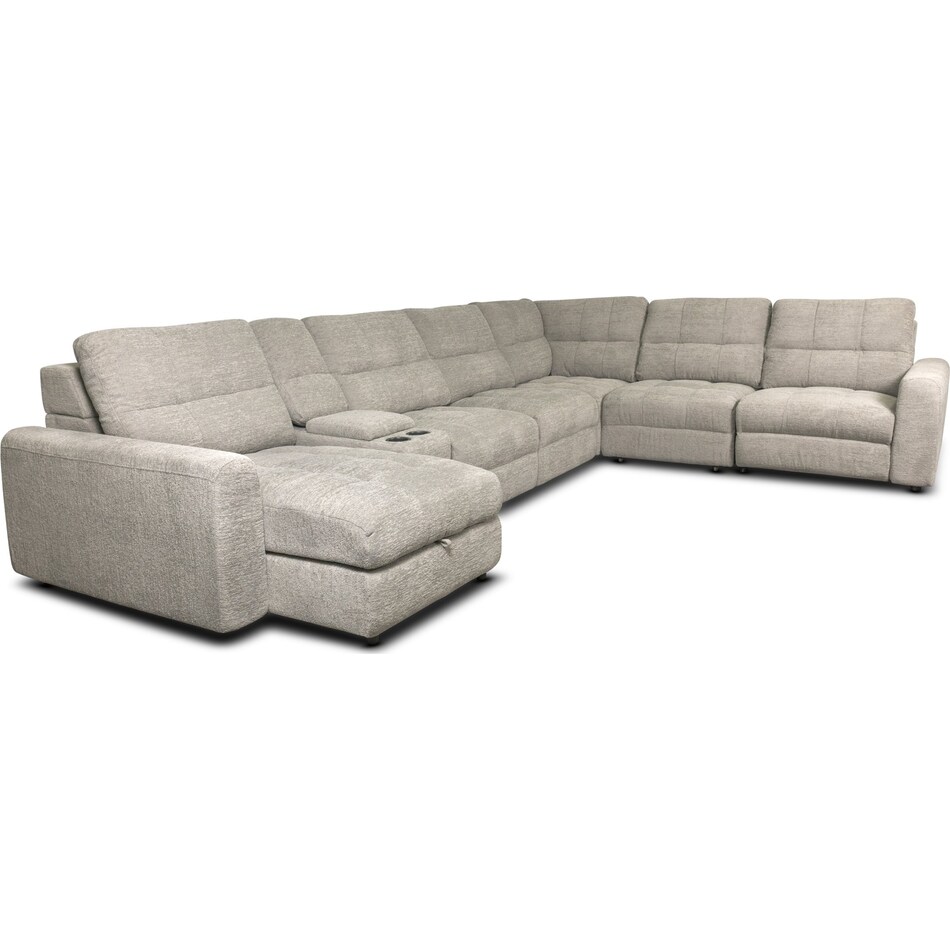 light grey package   