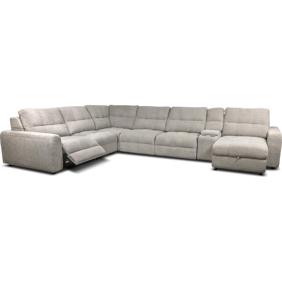 light grey package   