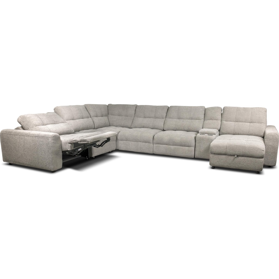 light grey package   