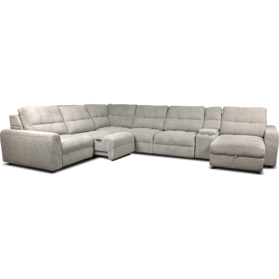 light grey package   