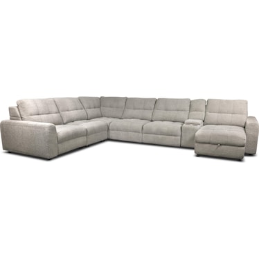 RAMSEY 7-PC POWER RECLINING SECTIONAL