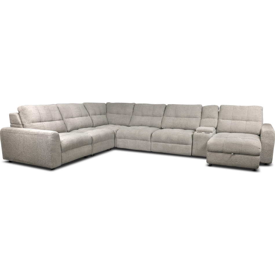 light grey package   