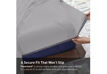 light grey sheets   