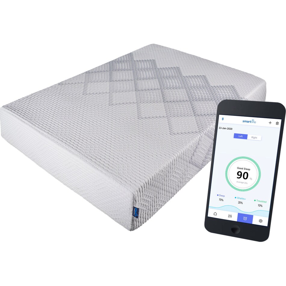 lily medium w remote mattress king   