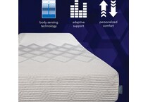 lily medium w remote mattress king   