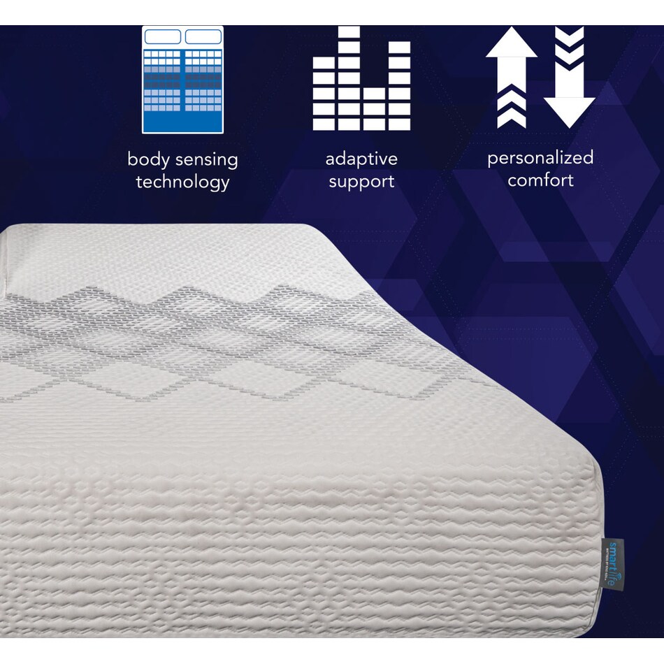 lily medium w remote mattress king   