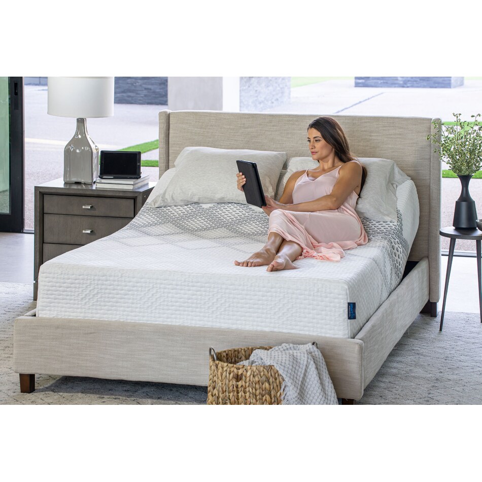 lily medium w remote mattress king   