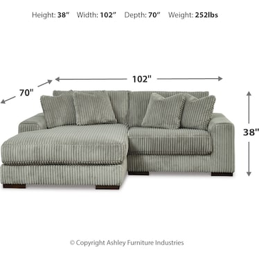 LINDYN 2-PC SECTIONAL