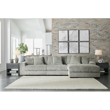 LINDYN 3-PIECE SECTIONAL WITH CHAISE