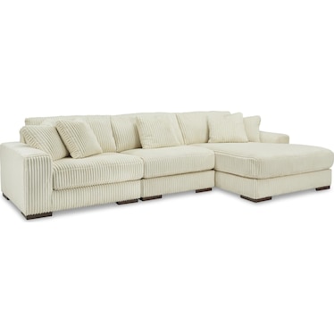 LINDYN 3-PIECE SECTIONAL WITH CHAISE