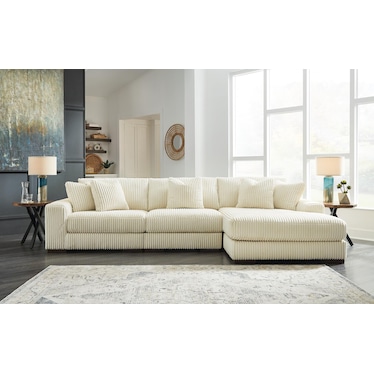 LINDYN 3-PIECE SECTIONAL WITH CHAISE