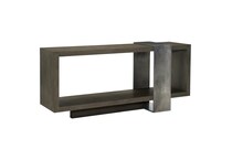 linea brown console   